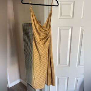 Urban Outfitters Satin Wrap Dress